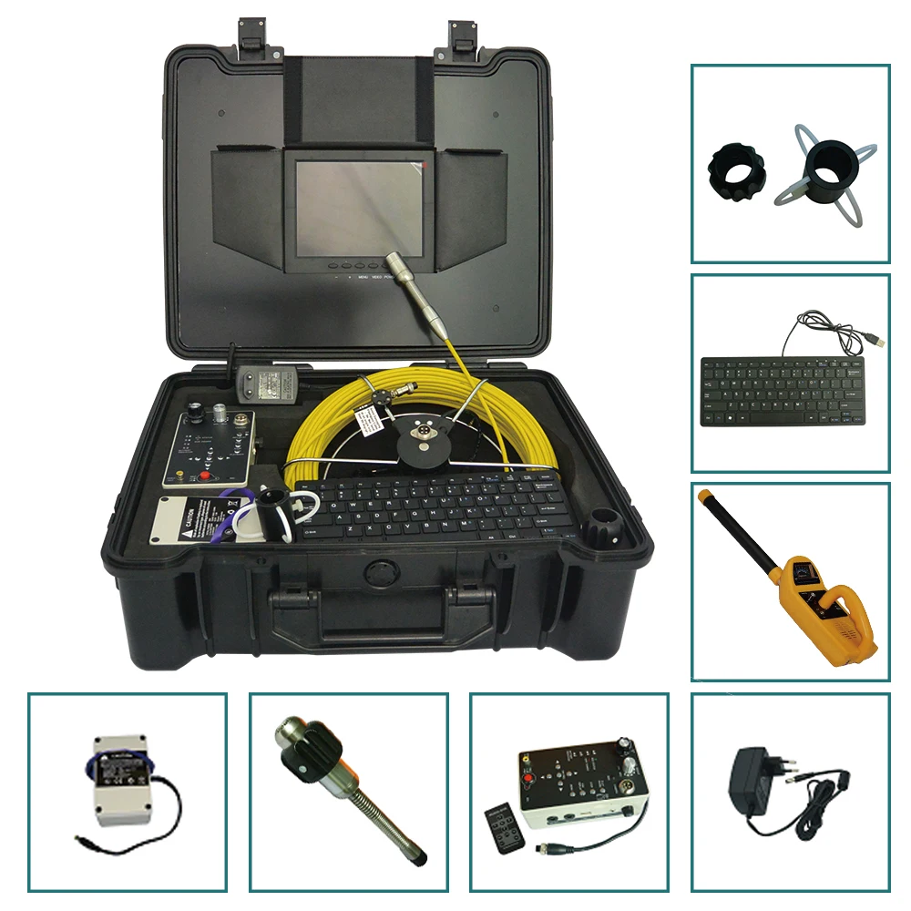 512hz Pipe Locator And 512hz Transmitter 29mm Self Level Waterproof