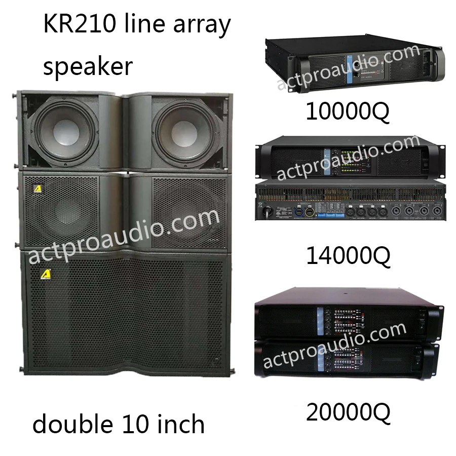 Actpro audio KR208 k1 k2 двойной 8 дюймовый 10 12 15 двухсторонний линейный массив