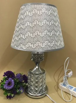 

2017 new modle Modern european design T013 k9 Crystal Table Lamp for living room /bedroom bedside table lamp decorative
