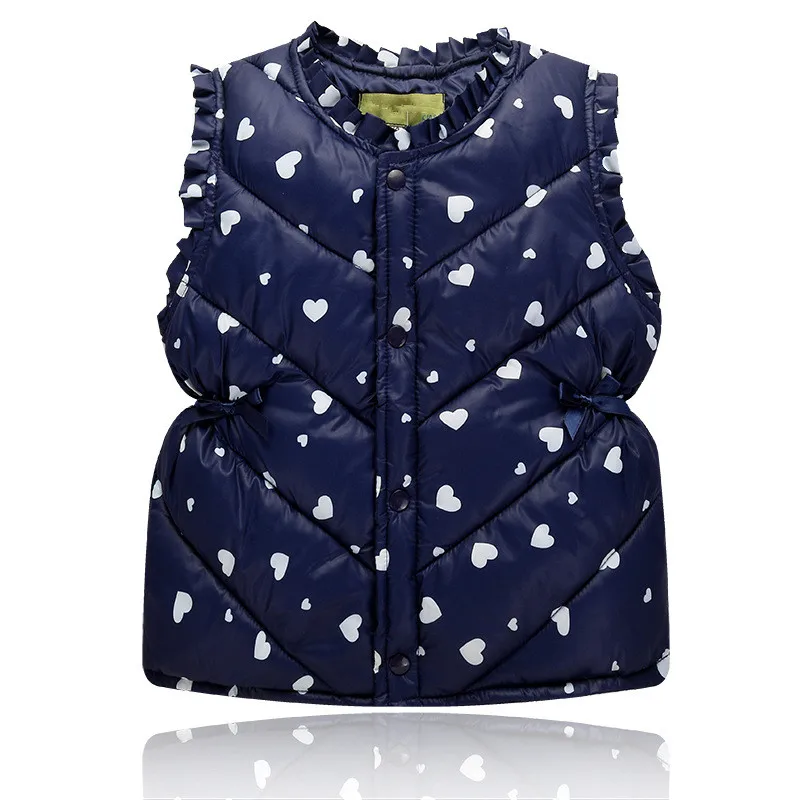 Children Autumn Vest Kids Baby Girls Cotton Coats Clothes Fashion Child