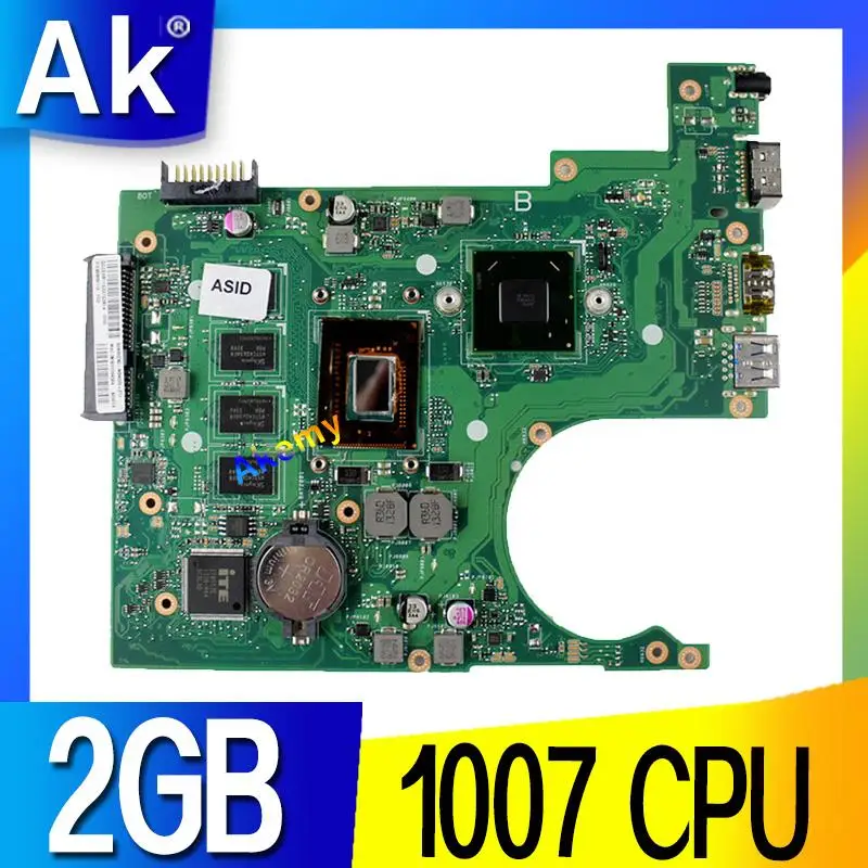 X200CA для For Asus X200C X200CAP материнская плата ноутбука 1007 CPU 2 Гб памяти REV2.1 100% тестовая