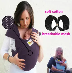 2016 Новинка ума продукт двойные петли дышащий мать кенгуру для продажи Baby Carrier & Обёрточная бумага рюкзак ремни эластичный Бесплатная