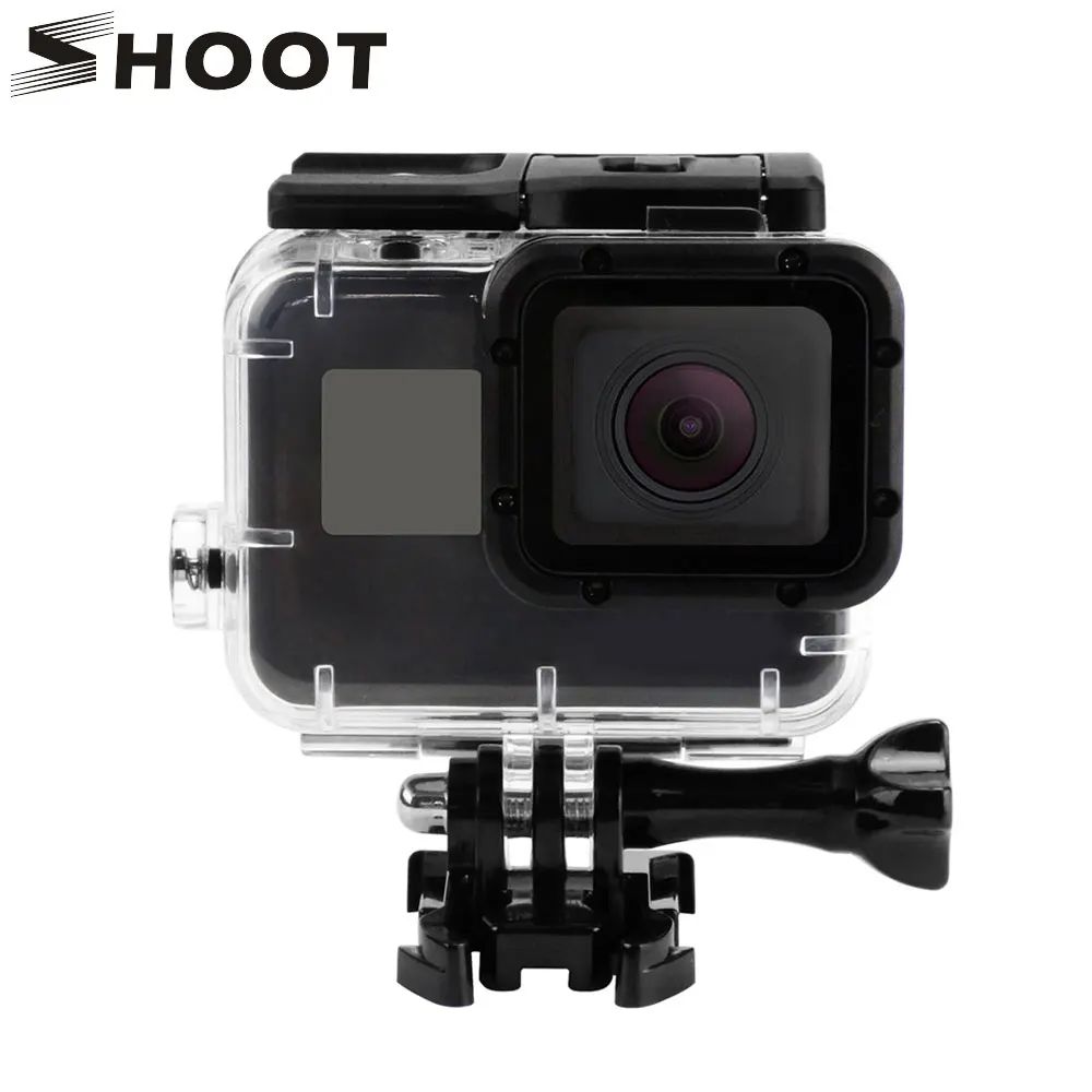 Снимать прозрачный водонепроницаемый корпус чехол для GoPro Hero 5 6 акрил Подводные 45 м нет необходимости снимать объектив(Дайвинг и подводное плавание