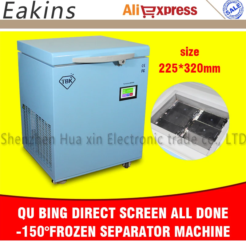 

Frozen Separator Machine TBK598 for Iphone Samsung edge LCD Screen touch screen Refurbished