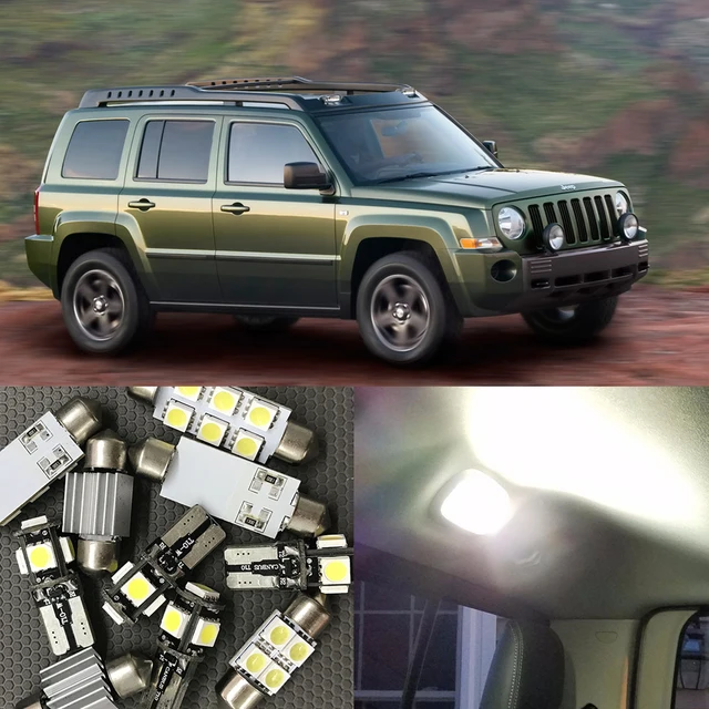 11pc White Canbus Car Led Light Bulbs For Jeep Liberty 2002 2006 Map 11pc White Canbus Car Led Light Bulbs For Jeep Liberty 2002 2006 Map Dome Roof Trunk License Plate Lamp Oem Replace Halogen Bulb