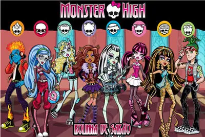 На Заказ Шелковый плакат Monster High большой размер см номер/домашний декоративный плакат#-092477