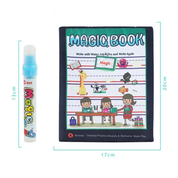 Educacional para Crianças Água Desenho Pintura Livro Pano Não-tóxico Reutilizável Crianças Bm88 1 Pçs 15 Home & Garden