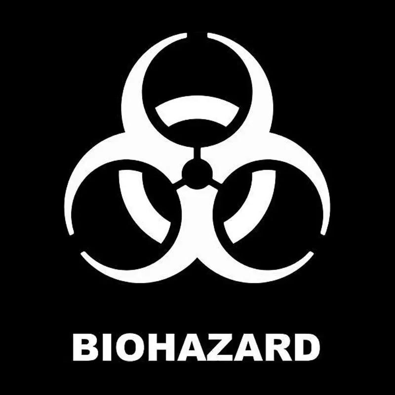 12 2 см * 15 Resident Evil Рабочий стол с вытяжным шкафом и личность Стиль виниловые