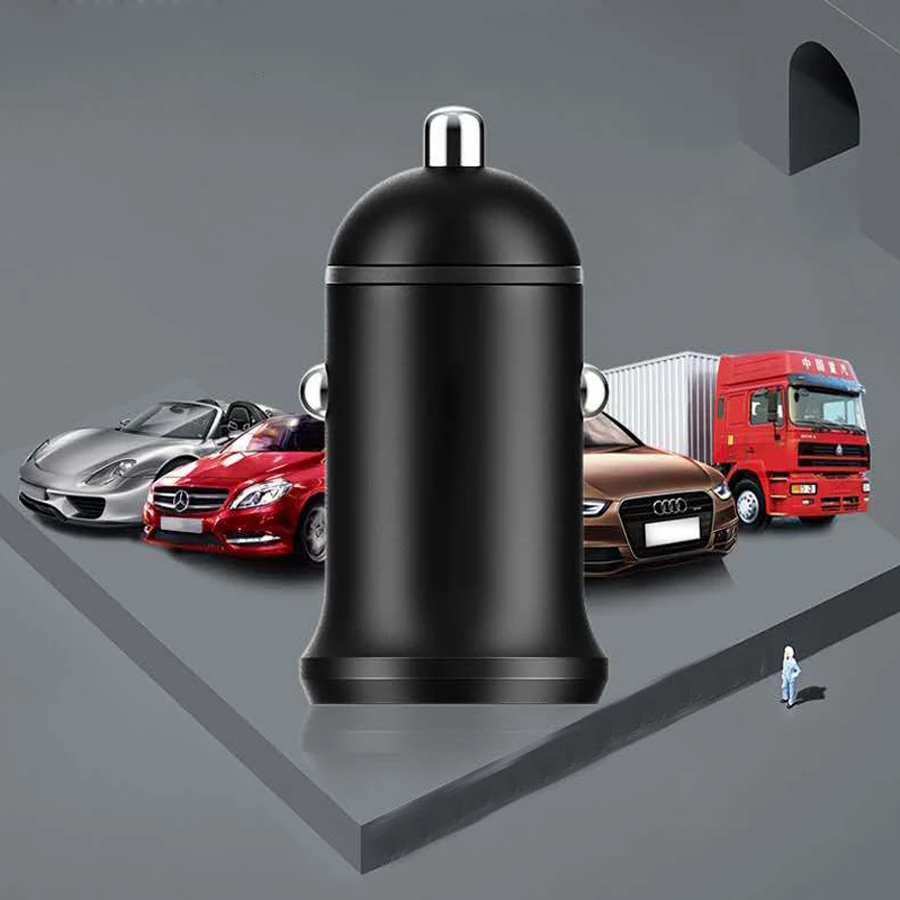 Quick Charge 4.0 3.0 USB Car Charger For Samsung S10 Huawei P30 QC4.0 QC3.0 QC Fast PD USB C Car Charging Phone Charger2