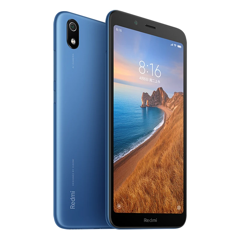 Смартфон Xiaomi Redmi 7A глобальная версия 2 ГБ 16 экран 5 45 дюйма восьмиядерный процессор
