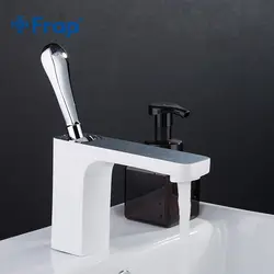 Frap смесители для раковины Современный Смеситель для ванной комнаты латунный, для умывальника кран с одной ручкой с одним отверстием