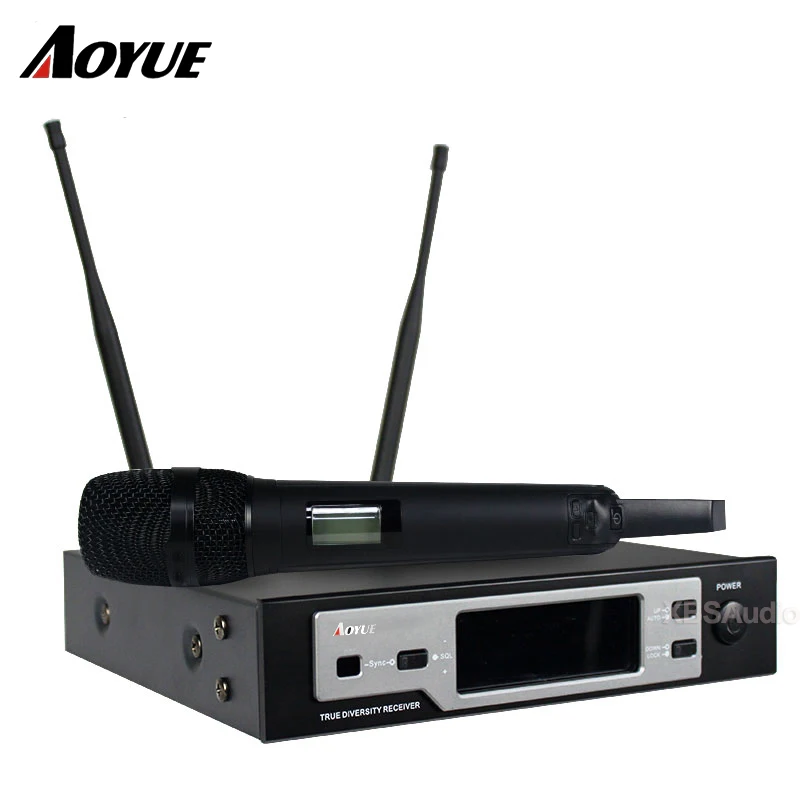 UHF SM9100 черный золотой профессиональный беспроводной микрофон UHF