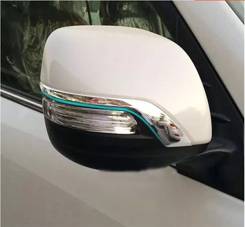 

ABS Chrome Rear View Side Mirror Cover Trims For Toyota Land Cruiser 200 FJ200 2010-2016