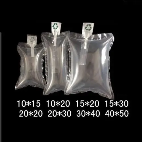 

50pcs Clear Inflatable Air Bags Bubble Cushion Wrapper Shockproof Protective Material For Shipping Packaging