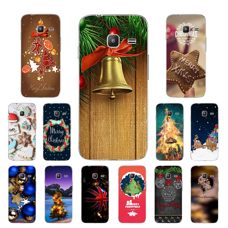 TPU Case for Samsung Galaxy J1 Mini Cover J105 J105H Silicon Phone Merry Day Printing mini Nxt Duos Shell |