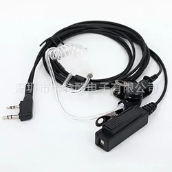 

by dhl or ems 100pcs Air Tube Earpiece Headset for Kenwood TK-3107 Portable Two Way Radio Baofeng UV-5R UV-5RA UV-B6 GT-3BF-888S