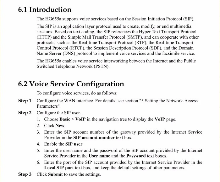 Huawei HG655a VDSL/ADSL2+ модем/беспроводной маршрутизатор SIP VoIP