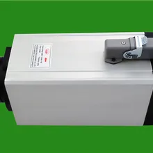 6HP 4.5KW 18000 об/мин ER25 квадратный деревообрабатывающий AC мотор шпинделя 5 подшипники 102*122 380VAC 8.5A 300 Гц с воздушным охлаждением Фрезерный станок с ЧПУ