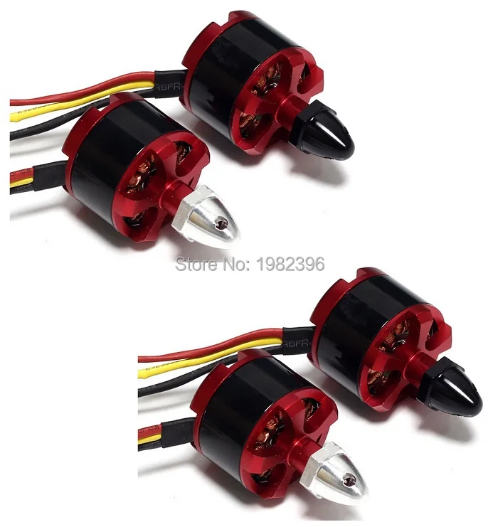 4Pcs CW CCW 2212 920KV Brushless Motor For 3 4S RC Quadcopter DJI Phantom F330 F450 F550 X525 Cheerson CX 20 Drone