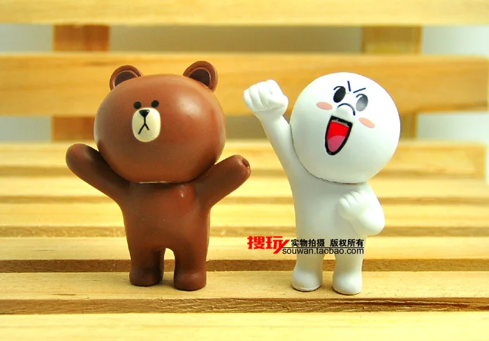 Line Town Apps Brown Bear Cony Rabbit Figures Toys 6 Pcs Set Cartoon Anime Toy Element Figure Hot Toysfigure Free Aliexpress Line Town Apps Brown Bear Cony Rabbit Figures Toys 6 Pcs Set Cartoon Anime Toy Element Figure Hot Toysfigure Free Aliexpress