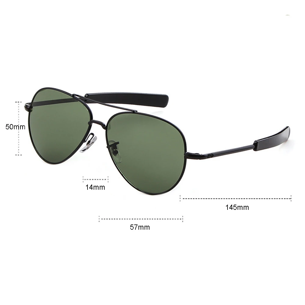Gafas de de piloto americano hombre, lentes de sol de bayoneta militar de los EE. UU., patillas, espátula de alambre, de la Fuerza del Ejército, UV400|pilot sunglasses|sunglasses sunglassessunglasses pilot -