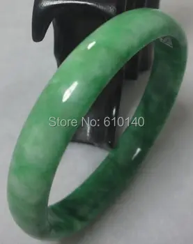 

64.MM FASHION BEAUTIFUL CHINA d GREEN e GEMS BANGLE BRACELET