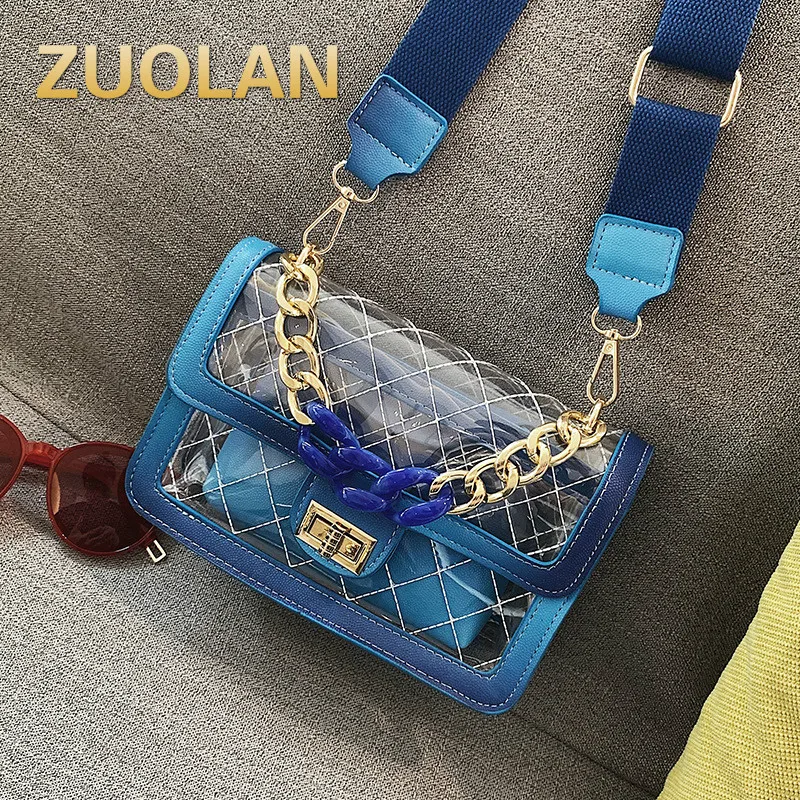 

Gradient Diamond Lattice Chain Flap Sac Main Femme Mujer Women Crossbody Bags Female Shoulderbag Bolsa #1112