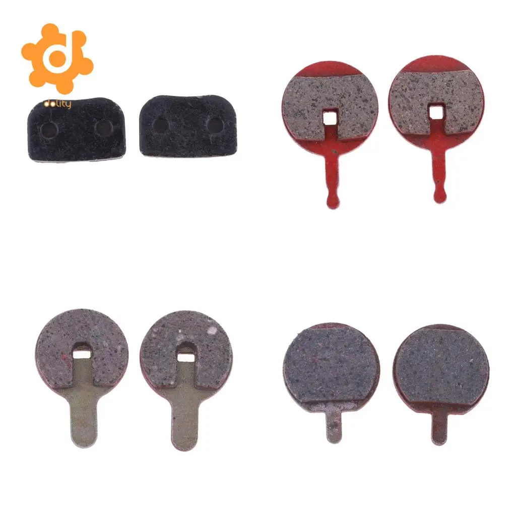 MagiDeal 1 Pair Bike Bicycle Disc Brake Resin Pads Lightweight & Durable Bike Brake Pads for Mountain MTB Road Bike Cycling