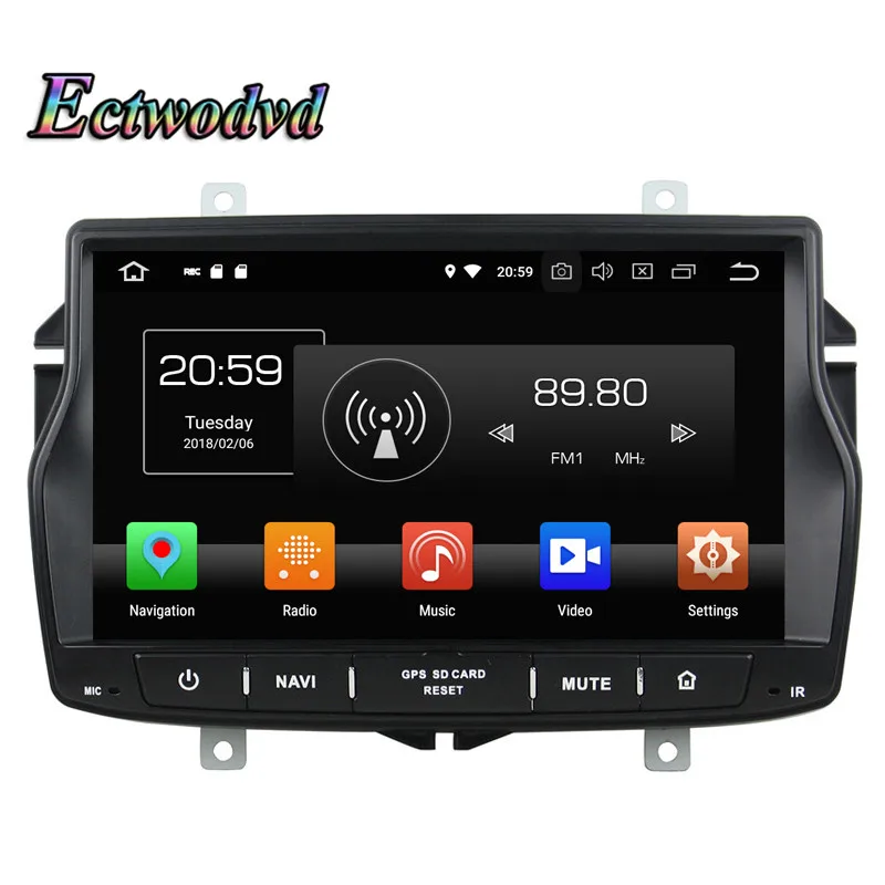 

Ectwodvd Octa Core 4G Android 8.0/Quad Core Android 8.1 Car Multimedia DVD Player For Toyota VESTA Radio Tapes