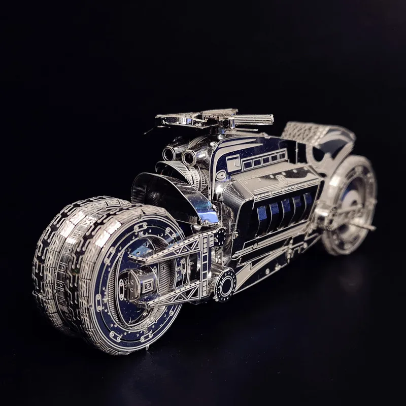 NANYUAN I22215 консилерный мотоцикл 3D металлическая модель в сборе 2 листа головоломка