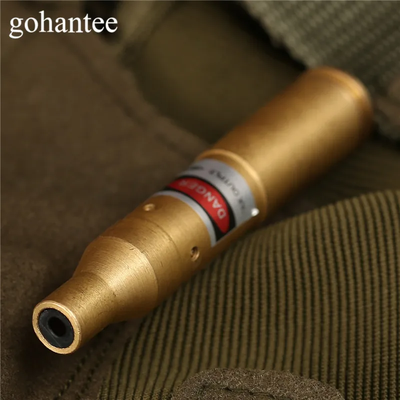 gohantee Hunting Boresighter Tactical CAL .30-06 .25-06 270WIN Red Dot Laser Cartridge Bore Sighter Boresighter for Rifles Scope
