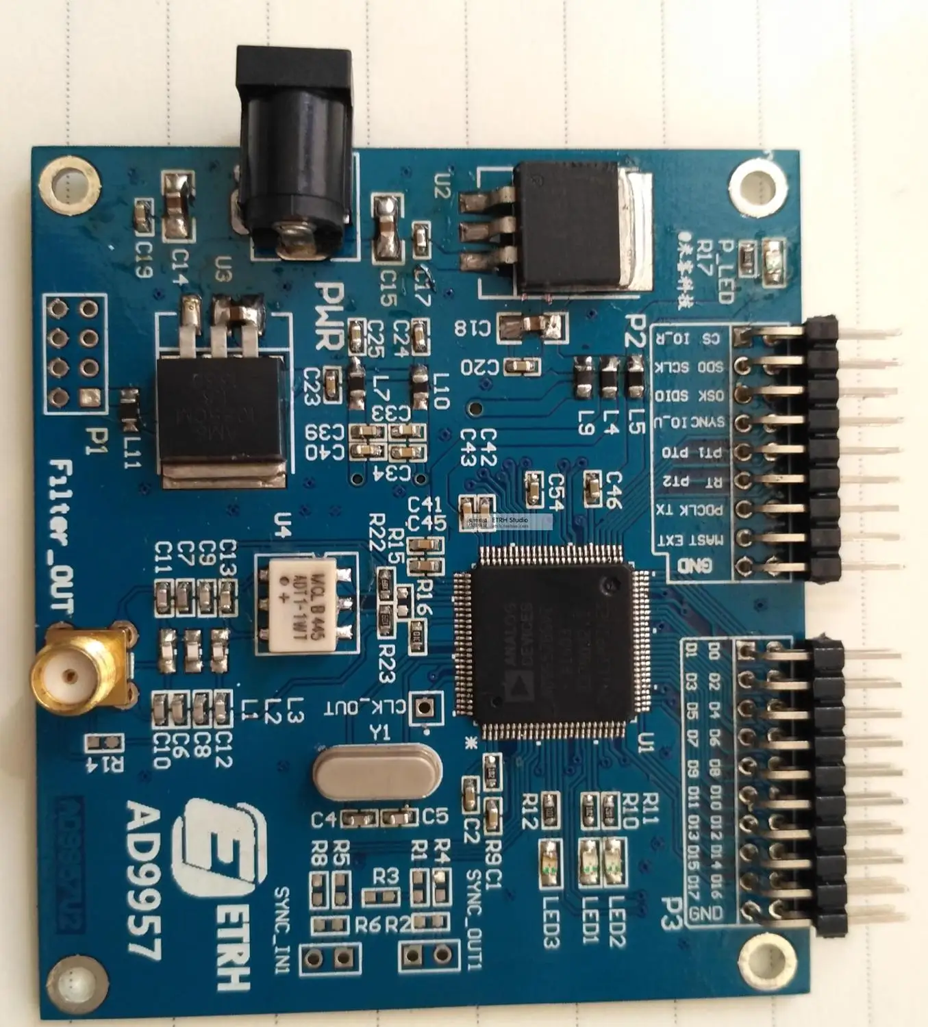 For Ad9957 Quadrature Modulation High Speed Dds Module, Highspeed Rf