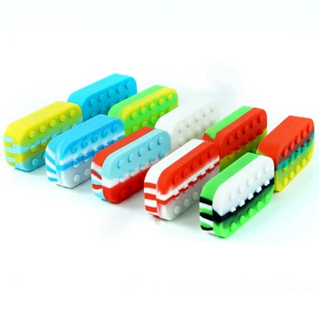 

1pcs 34ML silicone bho container 6+1 Non-stick Silicone Container Large Jar heb silicone container for wax