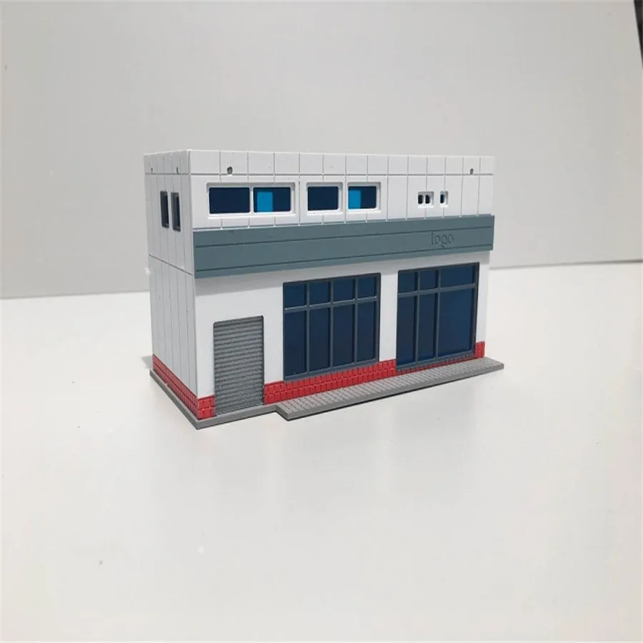 n scale building01