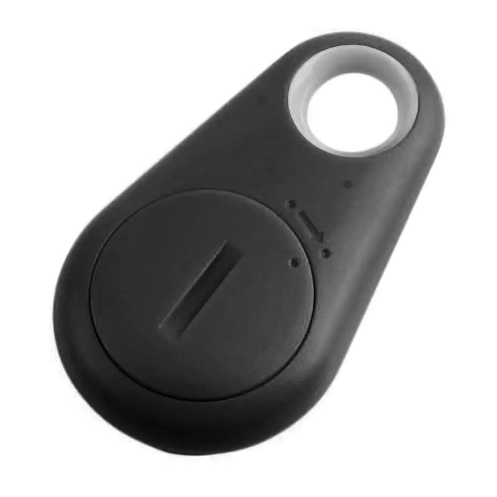 Мини Bluetooth 4,0 gps-маячок водосберегающий локатор Портативный Анти-потерянный ключ Finder трекер для домашних животных двусторонний сигнализационный противоугонное устройство - Цвет: Черный
