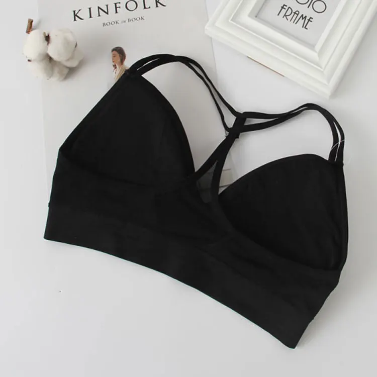 CMENIN Women Lace Strapless Tube Top Cross Sexy Bra Crop Tops Blusa Padded Seamless Tube Bra Bralette bandeau top B0041 CMENIN Women Lace Strapless Tube Top Cross Sexy Bra Crop Tops Blusa Padded Seamless Tube Bra Bralette bandeau top B0041