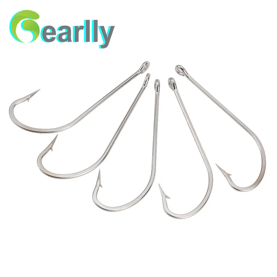 5PCS-Sea-Fishing-Hooks-Anzol-Peche-Silver-Stainless-Steel-Fishhook-Fishing-Tackle-10-0-9-0 (5)