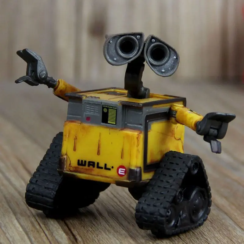

6cm Wall E Robot Wall E PVC Action Figure Collection Model Toy Doll OLD STYLE Cute Doll Toy For Kids