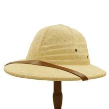 Соломенный шлем Toquilla, летние мужские шляпы от солнца во Вьетнаме, Военные Шляпы, панамы для папы, Панамы, сафари, джунгли, шахтеры, шапка 56-59 см