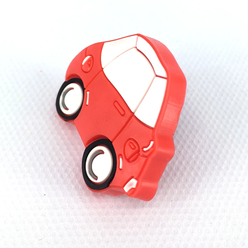 12 قطع الساخن بيع لينة الصمغ تسريحة درج المقابض التأثيرات الأحمر سيارة الاطفال الأطفال الكرتون خزانة خزانة خزانة سحب المقبض