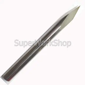 

5x 40Degree Carbide Steel CNC Router Pyramid engraving Bits US High Quality