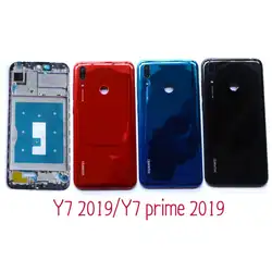 6,26 "для Huawei Y7 2019 Y7 prime 2019 Батарея задняя крышка корпуса двери