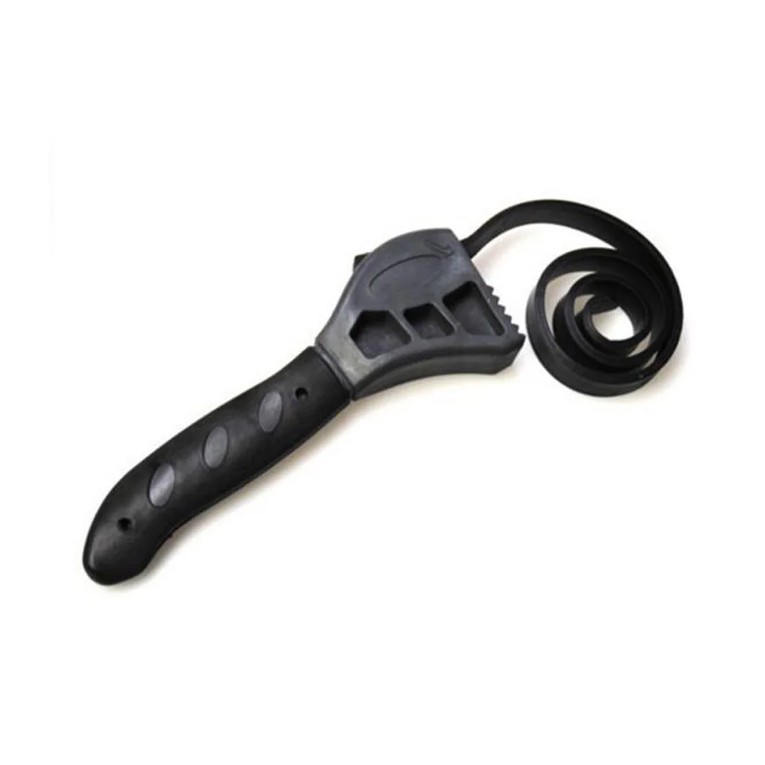 500mm Wrench Adjustable Spanner Universal Wrench Black Rubber Strap. - reviews