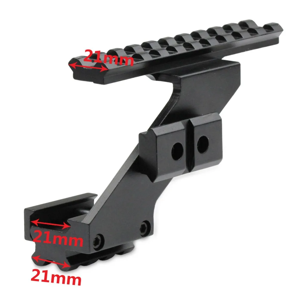 VERY100 Pistol Hand Gun Scope Mount for Red Dot Laser Sight Flashlight