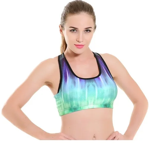 New Arrival Breathable Women Wirefree font b Sports b font font b Bras b font Crop