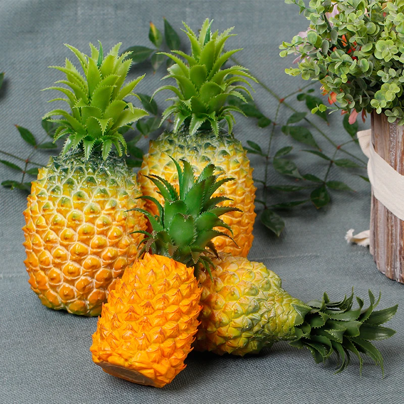 

050 Simulated Pineapple fake Big Pineapple Fake Fruit Model Home Cabinet and Art Room Decoration