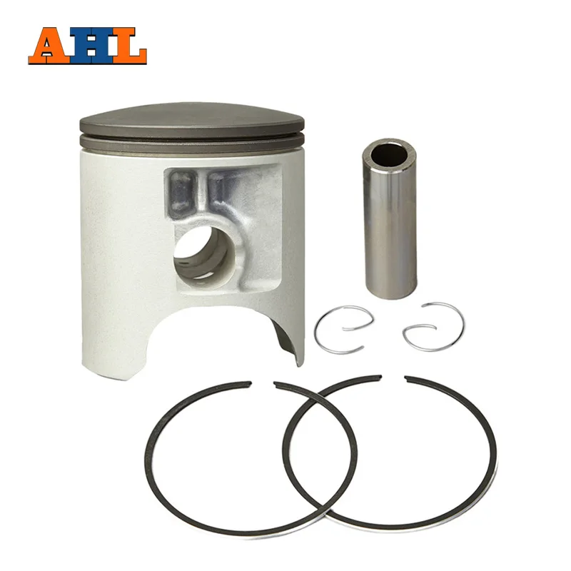 AHL Motorcycle 67mm Piston & Piston Ring Kit Oversize 0.6mm for SUZUKI