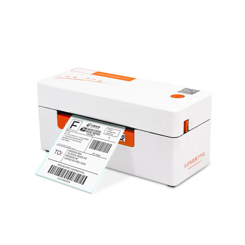 KM202 мини Экспресс накладной термопринтер штрих-код qr код товара наклейка-этикетка с ценой принтер ePacket e-waybill принтер этикеток