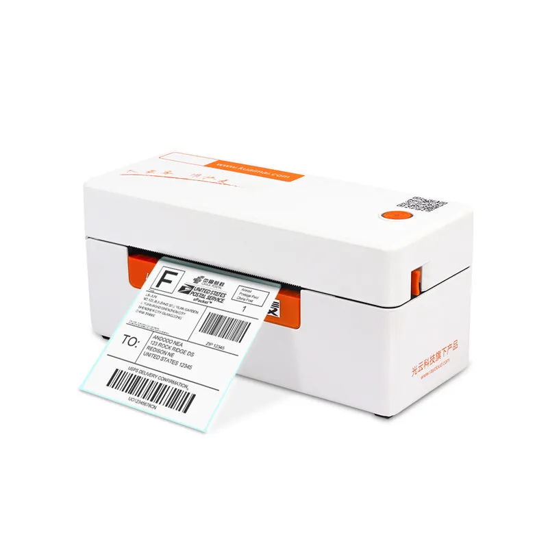 

KM202 express waybill mini Thermal printer barcode qr code goods price sticker label printer ePacket e-waybill label printer