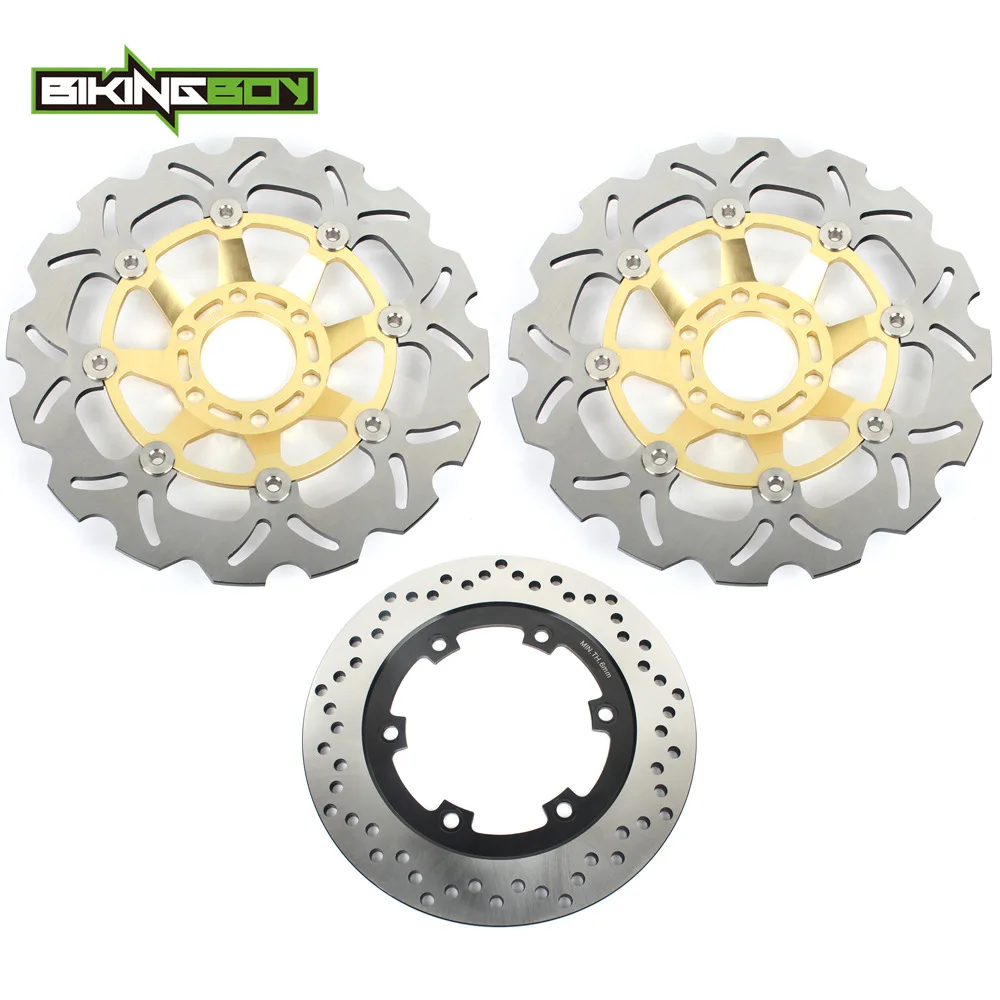 BIKINGBOY для Suzuki GSX 1100 F Катана 1988 1989 1990 1991 1992 1993 1994 1995 GSX1100F спереди и сзади тормозные